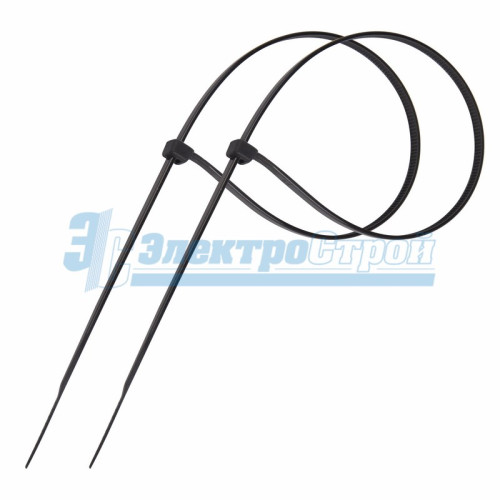 Хомут nylon 400 x 4,8 мм 100 шт чёрный  PROconnect