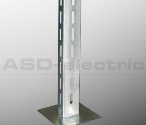 К314ц L=1,4м S=2мм стойка аппаратная оцинк.