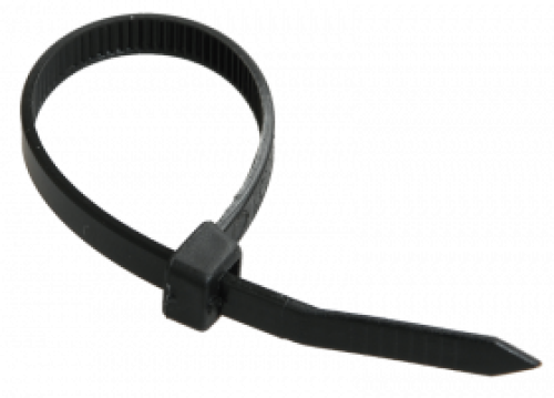 Хомут 4,8х120мм нейлон черные (100шт) ИЭК