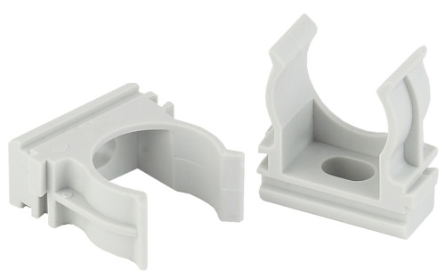 Крепеж-клипса ЭРА CLIP-16 для трубы cерая d16мм 100шт