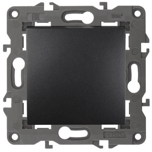 14-1103-05  ЭРА Переключатель, 10АХ-250В, IP20, Эра Elegance, антрацит