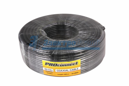 Кабель RG-59U, (48%), 75 Ом, 100м., OUTDOOR  PROCONNECT