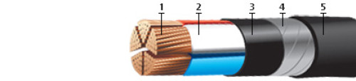 Кабель ВБШВнг-LS 5х16