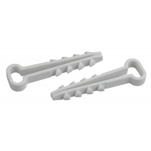 ЭРА Дюбель-хомут для плоского кабеля 5-10мм белый (100шт.) (50/1500)