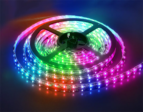 Лента светодиодная LS 50RGB-30/65 30LED 7.2Вт/м 12В IP65 мультиколор 