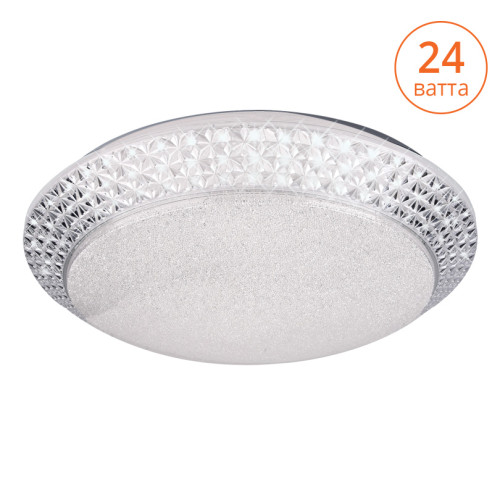 Светильник LED ICELED 24W 1680LM 4000K плафон c эффектом 