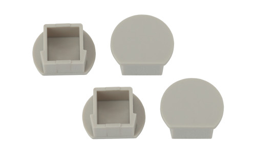 Набор заглушек ЭРА 1915-3A для профиля LF281, 4 глухие круглые (500/24000)