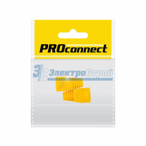 КОЛПАЧЕК для 8P8C желтый PROCONNECT Индивидуальная упаковка 2шт
