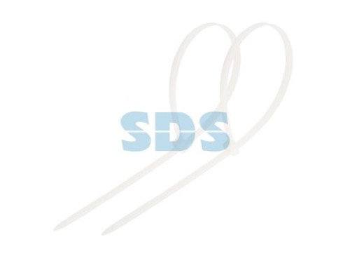 Стяжкa нейлоновая 250x3,6 мм, белая (упак. 500 шт.) REXANT
