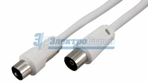 Шнур TV PLUG - TV JACK  15М  Белый  REXANT