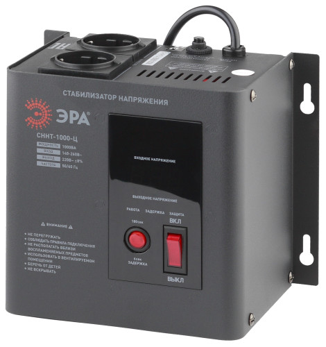СННТ-1000-Ц  ЭРА Стабилизатор напряжения настенный, ц.д., 140-260В/220/В, 1000ВА