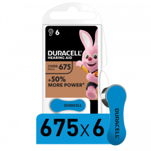 Duracell ZA675-6BL (60/600/54000)