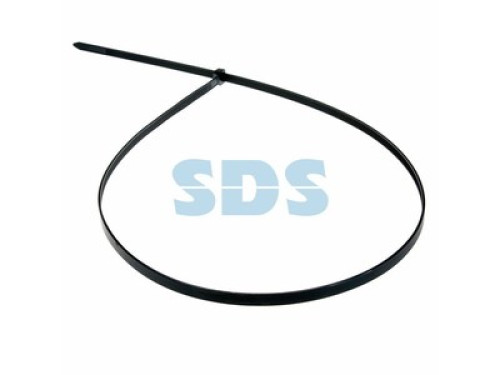 Хомут-стяжка кабельная нейлоновая REXANT 600 x7.6 мм, черная, упаковка 100 шт.