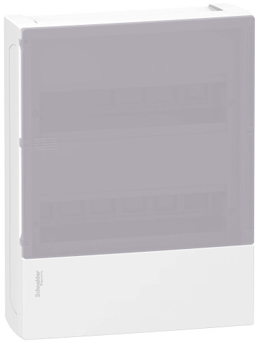 ЩИТ MINI PRAGMA 2РЯД/24МОДУЛЕЙ НАВЕСНОЙ С ПРОЗРАЧНОЙ ДВЕРЦЕЙ