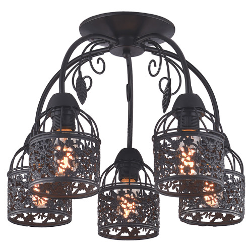 Светильник потолочный Dracula Тип ламп E27 3*40W материал: металл D500*H335