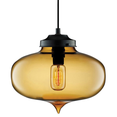 Cветильник подвесной  Тип ламп 1*60W E27 материал: металл, стекло 300*300*1100