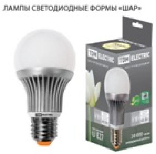 Лампа светодиодная А60 - 12 Вт-220 В -4000 К–E27 TDM