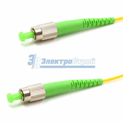 Патч-корд оптический соединительный (SM), 9/125 (OS2), FC/APC-FC/APC, (Simplex), LSZH, 5м