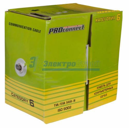 Кабель FTP  4PR  23AWG  CAT6   305м  CCA   PROCONNECT