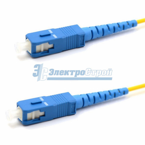 Патч-корд оптический соединительный (SM), 9/125 (OS2), SC/UPC-SC/UPC, (Simplex), LSZH, 1м