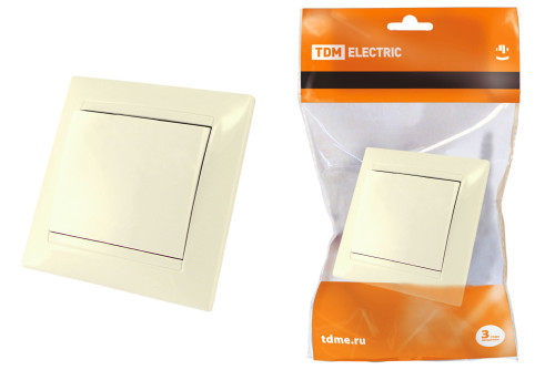 Выключатель 1 кл. 10А сл. кость 