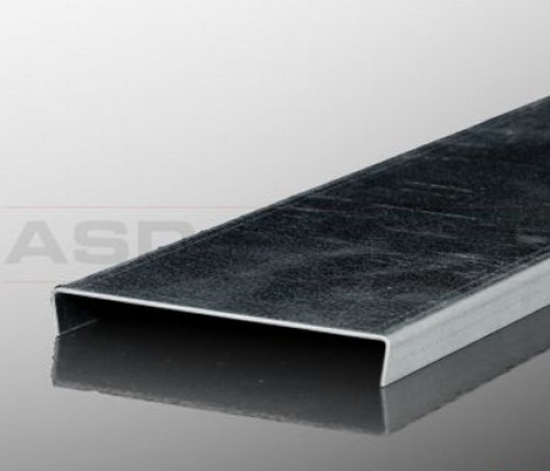 КЛоц300 L=2,5м S=0,7мм крышка лотка облегчен. оцинк.