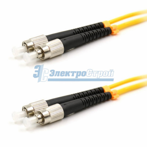 Патч-корд оптический соединительный (SM), 9/125 (OS2), FC/UPC-FC/UPC, (Duplex), LSZH, 20м