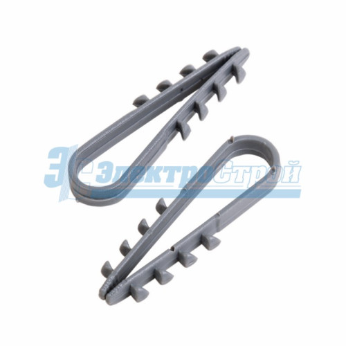 Дюбель-хомут  5-10 белый (100 шт.)  PROCONNECT