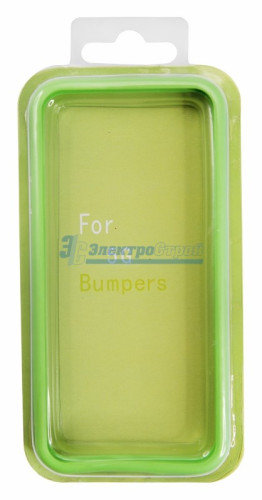 Бампер для iPhone 5/5S зеленый