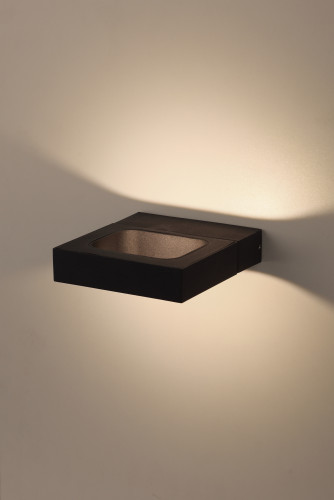 Светильник WL2 BK  ЭРА Декоративная подсветка светодиодная 6Вт IP 20 черный поворотный