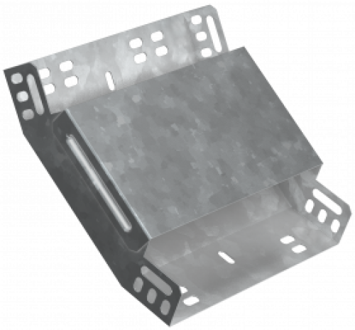 Поворот на 45 гр. вертикальный внутренний 100х300 IEK HDZ