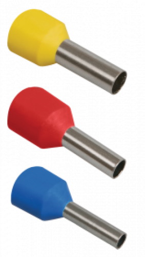 Наконечник-гильза Е10-12 10мм2 (слонов. кость, 20шт) ИЭК