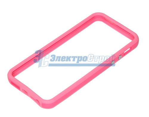 Бампер для iPhone 5/5S розовый