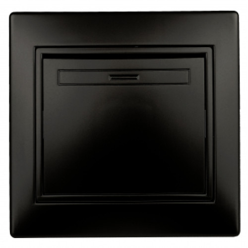 1-101-05  Intro Выключатель, 10А-250В, IP20, СУ, Plano, антрацит