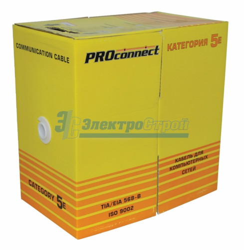 Кабель FTP  4PR  24AWG  CAT5e  OUTDOOR,  305м  CCA   PROCONNECT