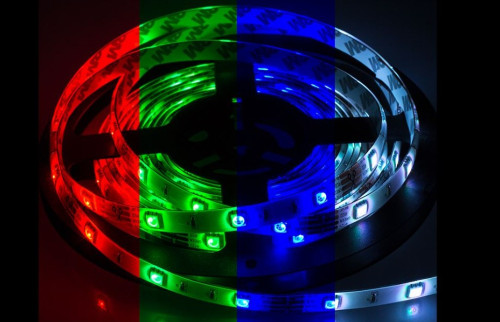 Лента светодиодная LS 50RGB-30/65 30LED 7.2Вт/м 12В IP65 мультиколор 