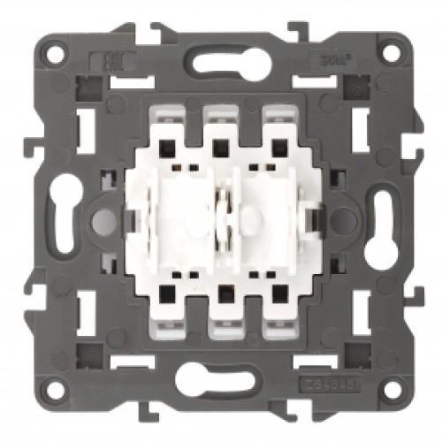 12-1110-99 ЭРА Переключатель для жалюзи (кноп), 10АХ-250В, Эра12, механизм (10/100/3000)