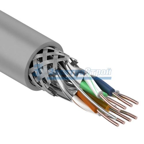 Кабель SSTP 4PR  23AWG  CAT7   305м  REXANT