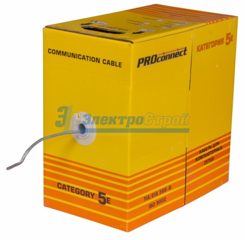 Кабель FTP  4PR  24AWG  CAT5e  305м  CCA   PROCONNECT