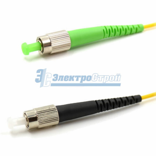 Патч-корд оптический переходной (SM), 9/125 (OS2), FC/APC-FC/UPC, (Simplex), LSZH, 2м