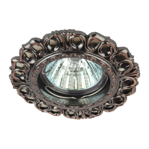 Светильник KL53 SС  ЭРА литой  MR16,12V/220V, 50W медь