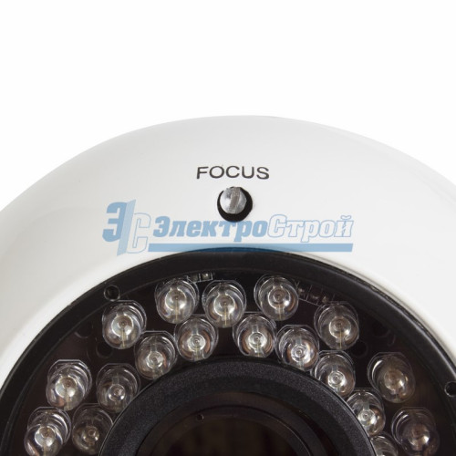 Купольная вандалозащищенная IP видеокамера 4Мп день/ночь, ИК, 2.8-12 мм, PoE