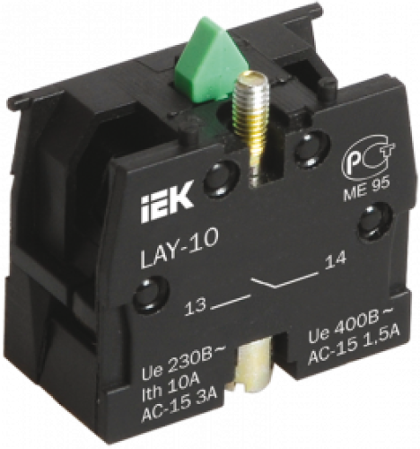Контактный блок 1з для серии LAY5 ИЭК