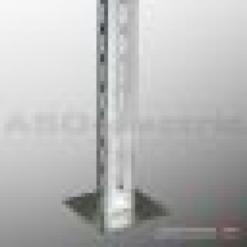 К314ц L=1,4м S=2мм стойка аппаратная оцинк.