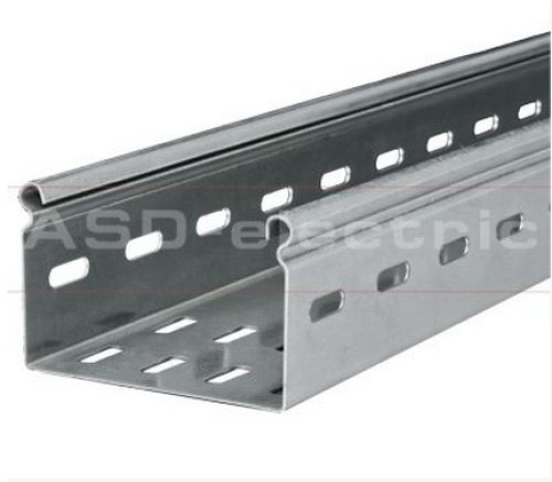 ЛЛПоц75х25 L=2м S=0,7мм лоток листовой облегчен. перф. оцинк.