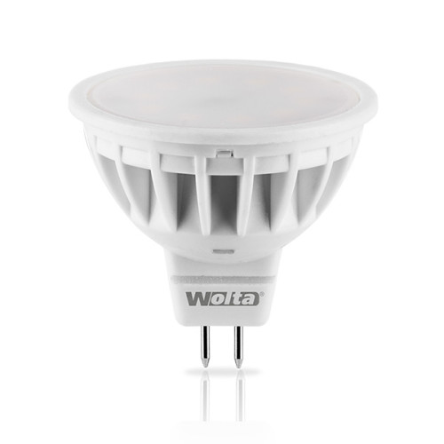 Лампа LED WOLTA Simple MR16  6Вт 500Лм  GU5.3  4000К   1/50