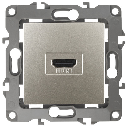 12-3114-15  ЭРА Розетка HDMI, IP20, Эра12, перламутр
