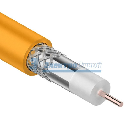 Кабель MARS 4K нг(А)-HF, Cu/Al/CuSn, (96%), 75 Ом, 100м.,   REXANT