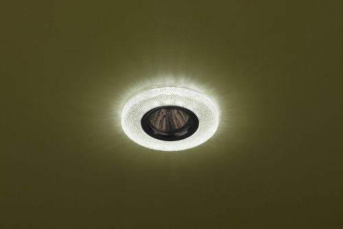 Светильник DK LD1 GR  ЭРА декор cо светодиодной подсветкой, зеленый