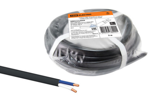 Кабель ВВГнг(А)-LS 2х2,5 ок(N)-0,66 ГОСТ (5м) TDM